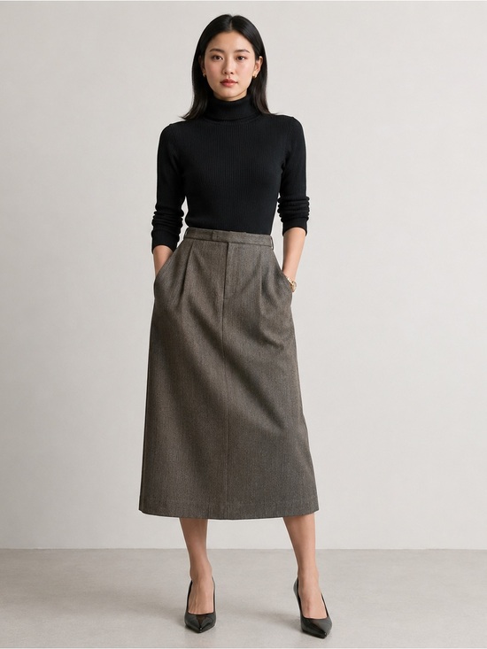 Ralph Lauren Dresses & Skirts - lauren ralph lauren Petite size 8 Wool Skirt Professional  Office